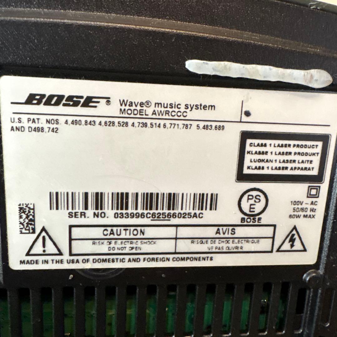 Bose Wave音楽システム AWRCCC - メルカリ