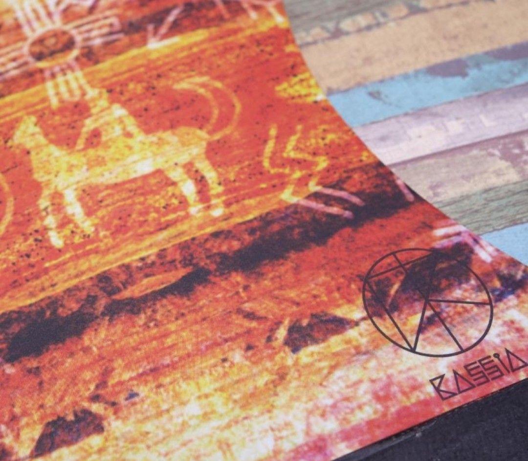 Kassia Meador 9.8インチ フィン タイダイシングルフィン ロング