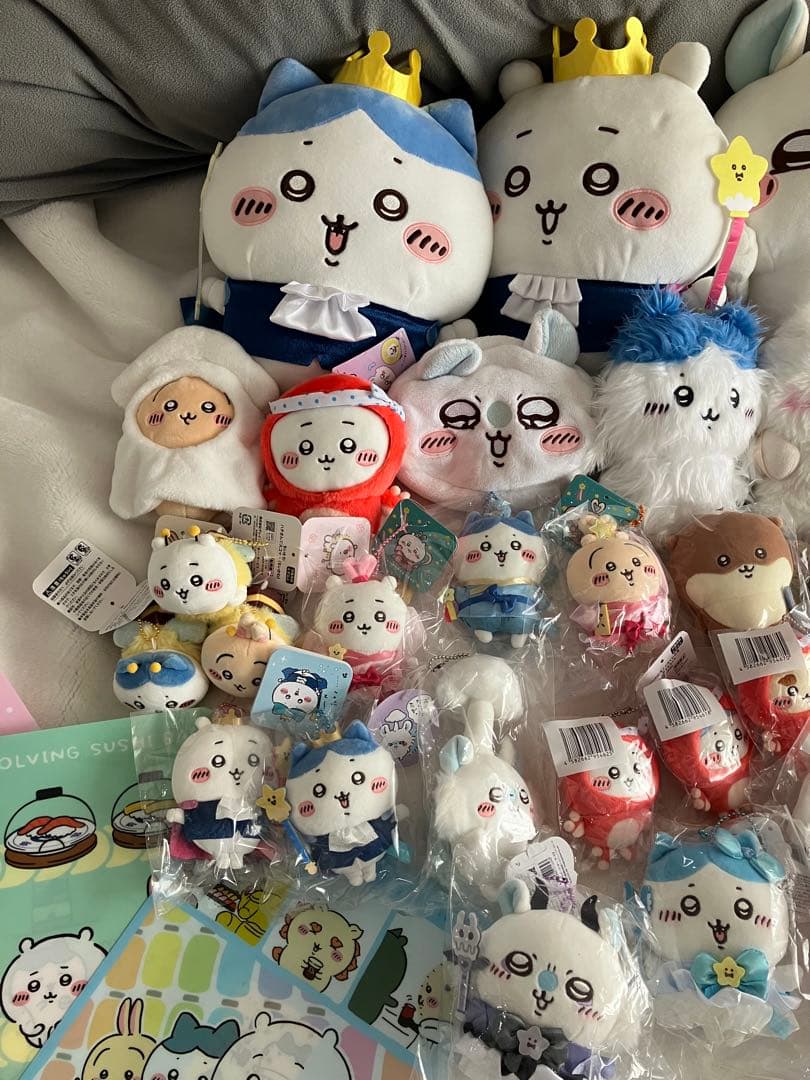 正規品　ちいかわぬいぐるみ・マスコット小物　約60点セット
