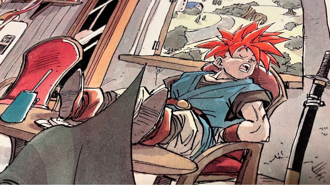 クロノトリガー B2ポスター 複製原画 鳥山明の世界 - メルカリ