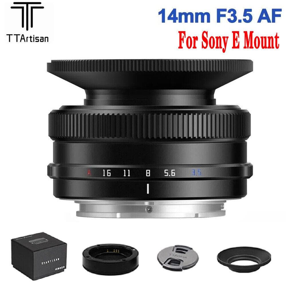 新品 TTArtisan AF 14mm F3.5 ソニーEマウント APS-C 焦点工房 / マウントアダプター専門店