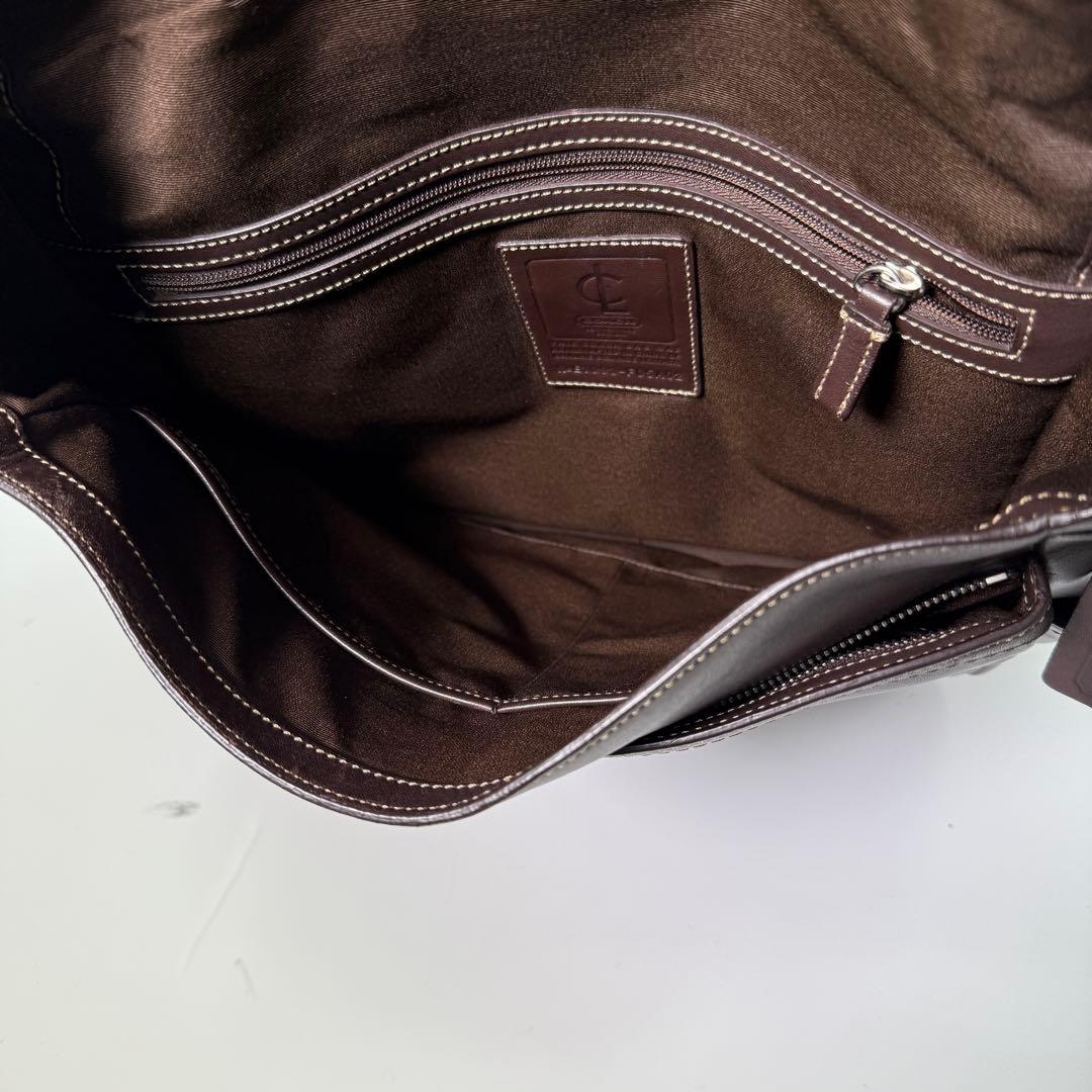 《入手困難》コーチ メッセンジャーバック レザー フラップ 斜めがけ