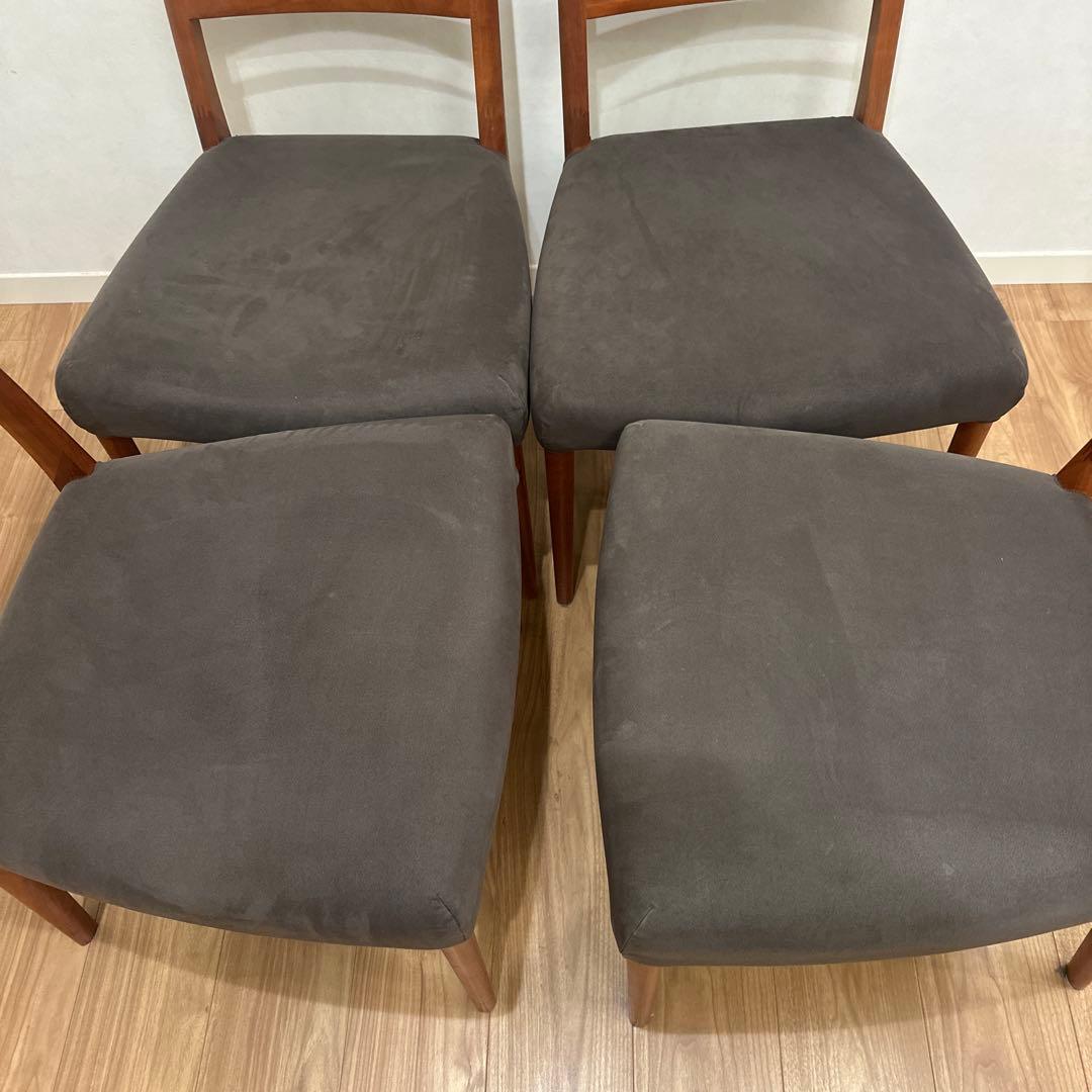 カリモク ダイニングテーブルセット DU5205 チェリーナチュラル 4脚