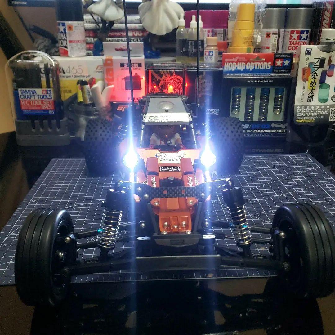 タミヤ 2025 DT04 ファイターネクスジェン カスタム ブラシレスセット