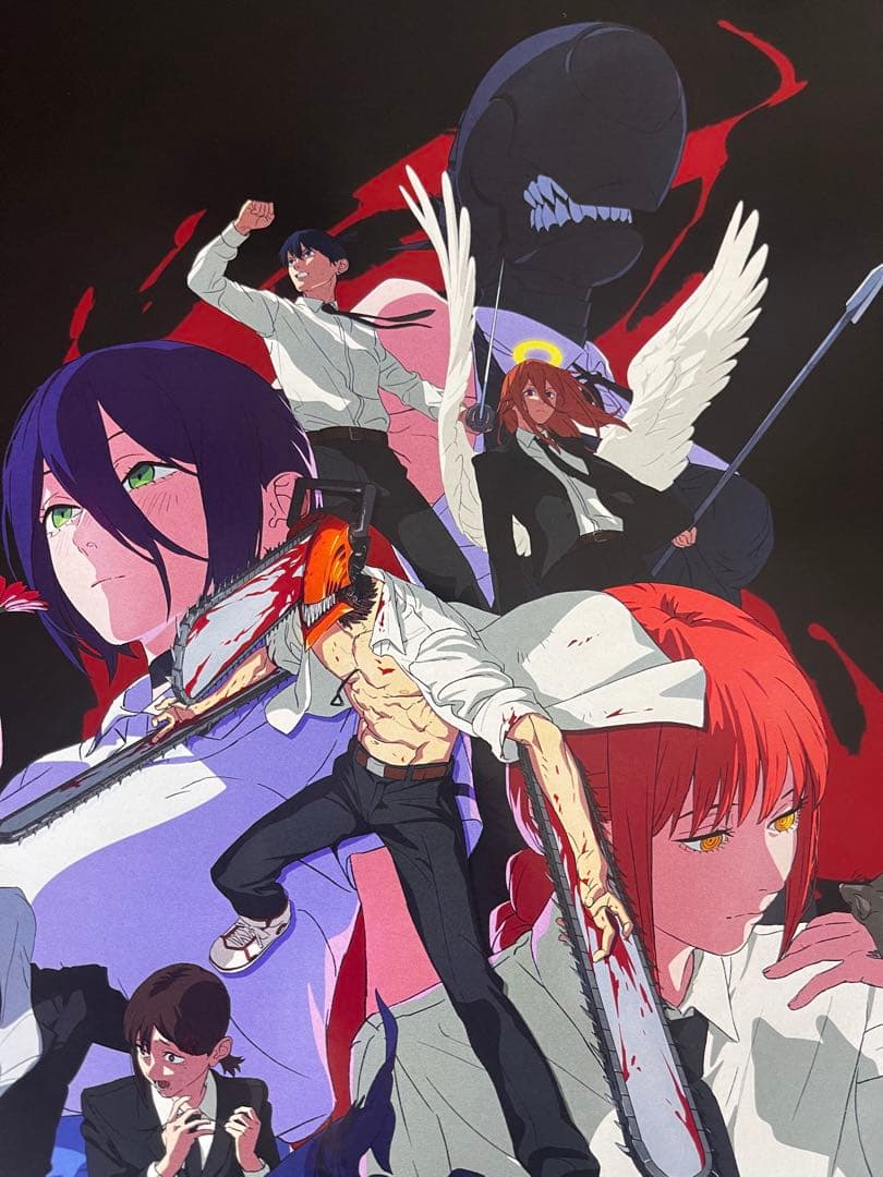 枚数限定*映画館用片面印刷ポスターUS版:チェンソーマン レぜ篇 - メルカリ