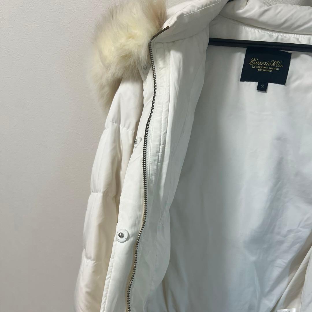 エミリアウィズ マルチカラーFOXファーダウンコート - メルカリ