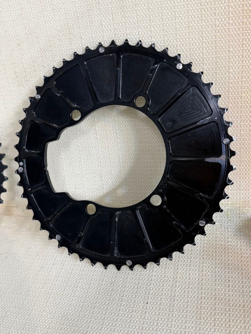 STONE 11s/12s 52T/56T エアロチェーンリング セット - メルカリ