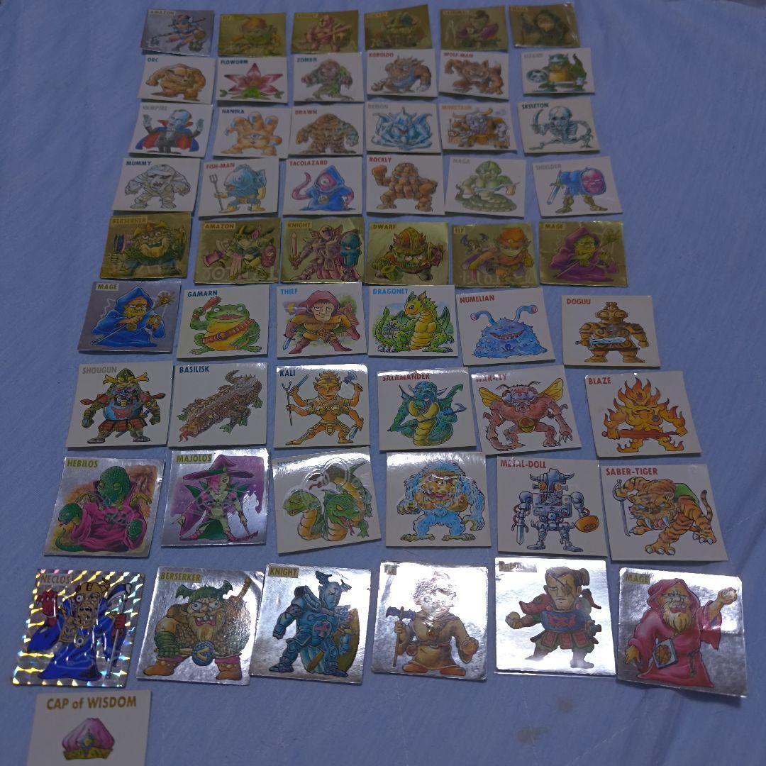 ネクロスの要塞、ネクロスシール、マイナーシール、食玩、RPG - メルカリ