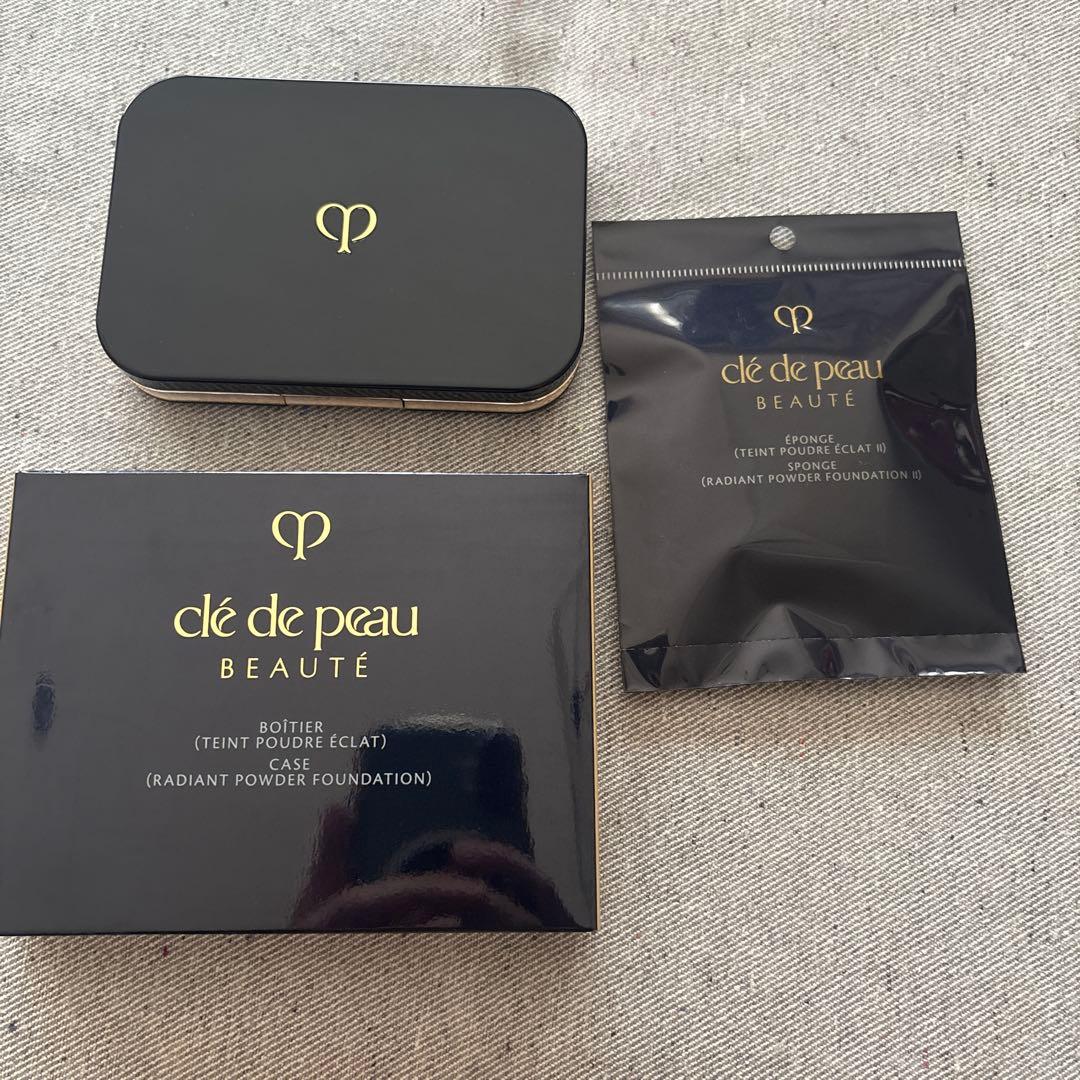 クレ・ド・ポー ボーテ タンプードルエクラⅡ 新品スポンジ付き パウダーファンデ cle de peau BEAUTE（クレ ド ポー ボーテ） クレ・ド・ポー ボーテ