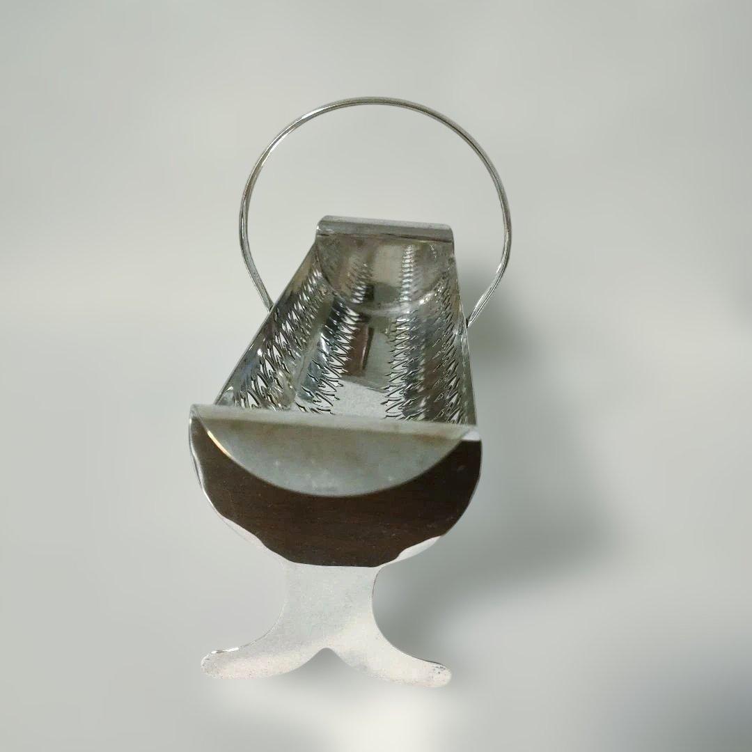 ビスケットホルダー③ バスケット シルバープレート EPNS - メルカリ