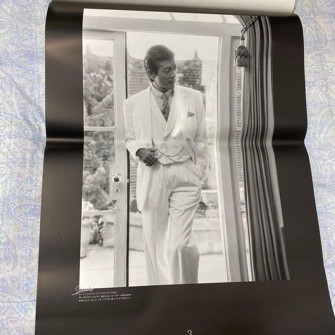 柴田恭兵40歳の1992年カレンダー‼️新品未使用の超美品❣️超貴重