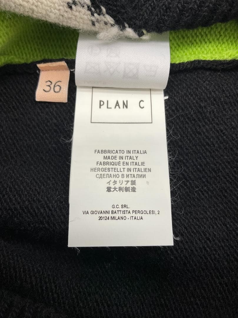 新品】Plan C カシミア混スカーフVネックニット 36 - メルカリ