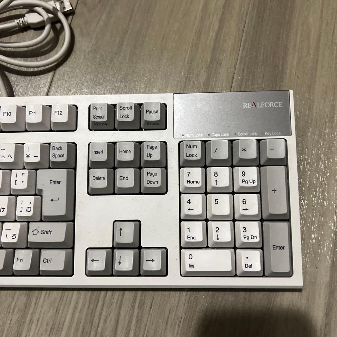 REALFORCE R2S-JPV-IV 日本語 キーボード 中古 - メルカリ