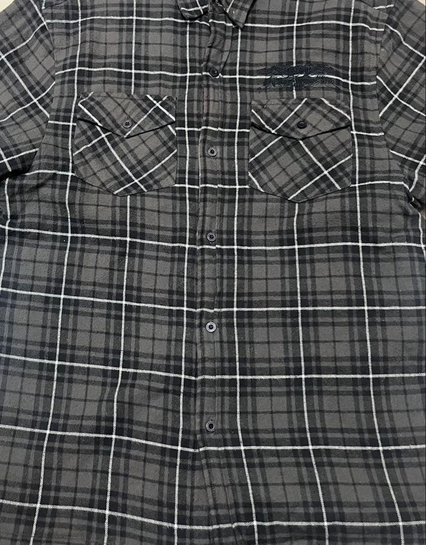 90s ANTI HERO ネルシャツ 旧タグ チェック キルティング XL - メルカリ