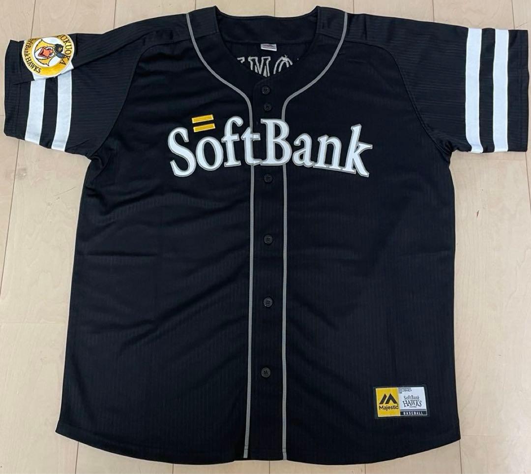 マジェスティック 福岡ソフトバンクホークス 野村 勇 ユニフォーム