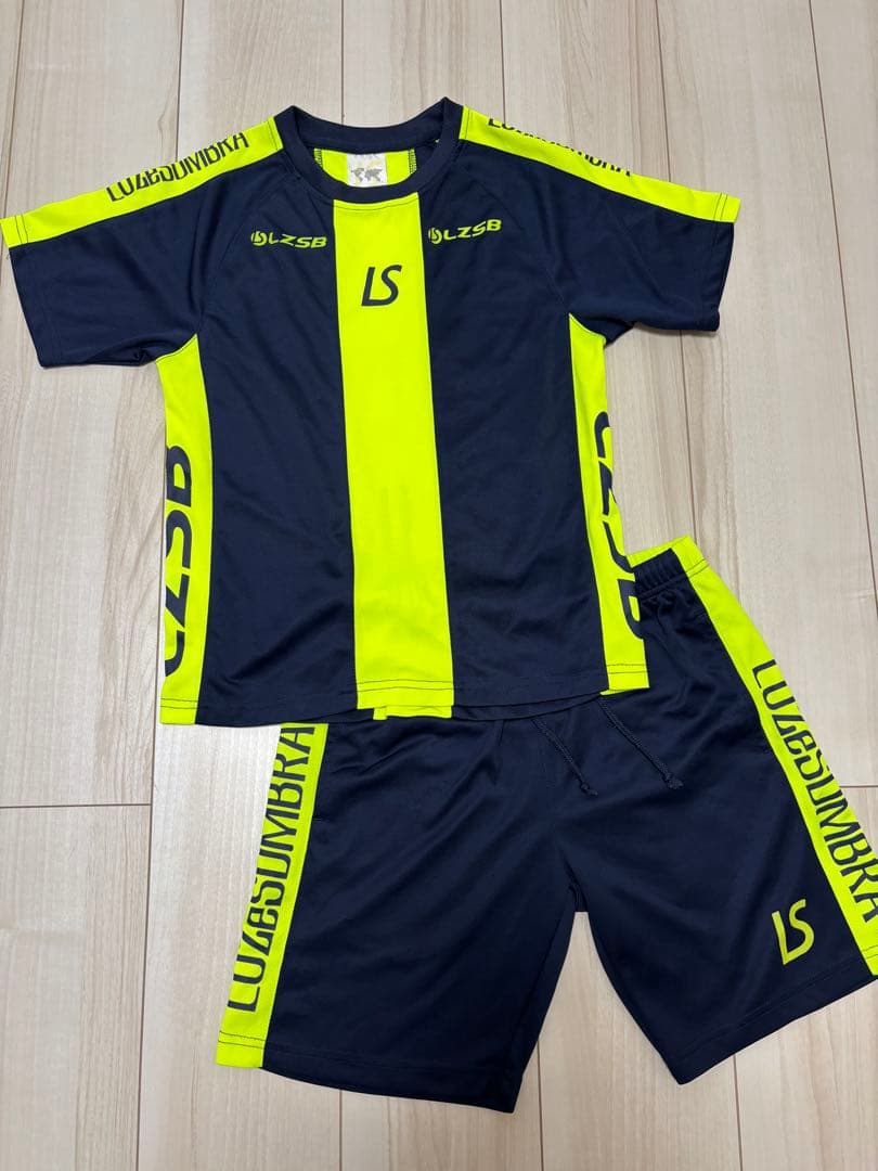 ルースイソンブラ 150cm 上下セットネイビー/イエロー - メルカリ