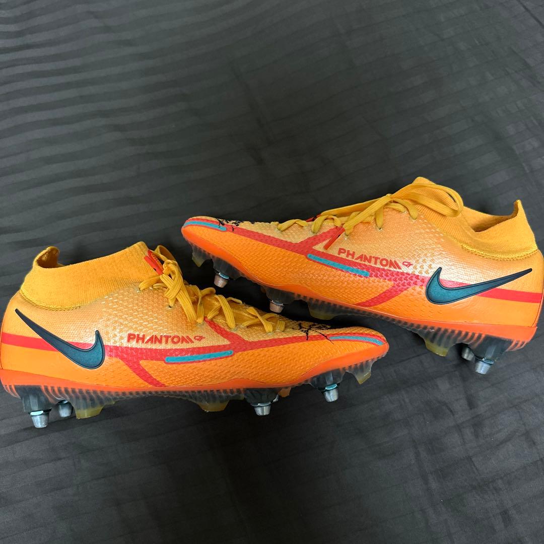 松木玖生 サイン 実使用スパイク 本物 FC東京 青森山田 日本代表