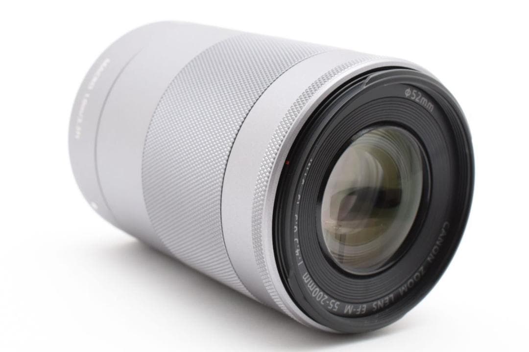 良品 Canon EF-M 55-200mm F4.5-6.3 IS STM