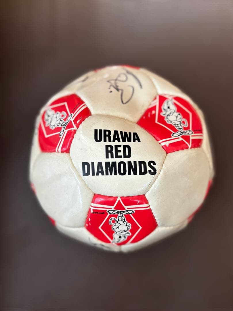 非売品】浦和レッズ 直筆サインボール スタメン 1994年〜1995年頃