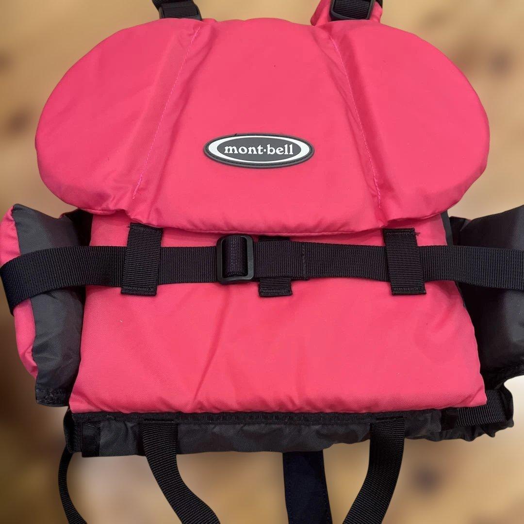 ☆モンベル ライフジャケット ピンク 子供用 85-125 - メルカリ
