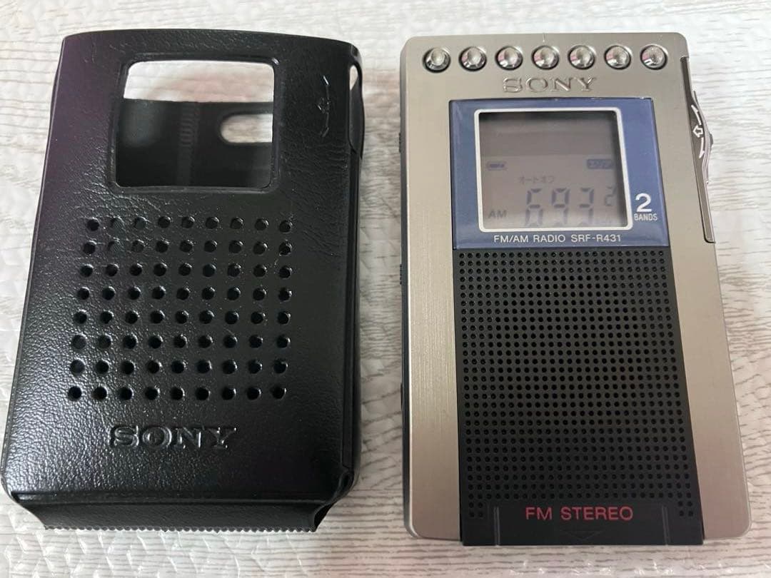 ✨極美品✨SONY のFMステレオ/AMポケッタブルラジオ SRF-R431。 Amazon.co.jp: SONY FMステレオ/AMポケッタブルラジオ ブルー SRF-S86