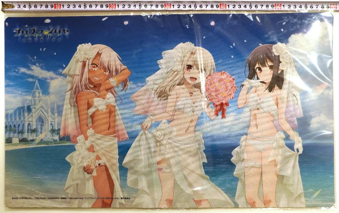 プリズマ☆イリヤ 描き下ろしラバーマット イリヤ クロエ 美遊