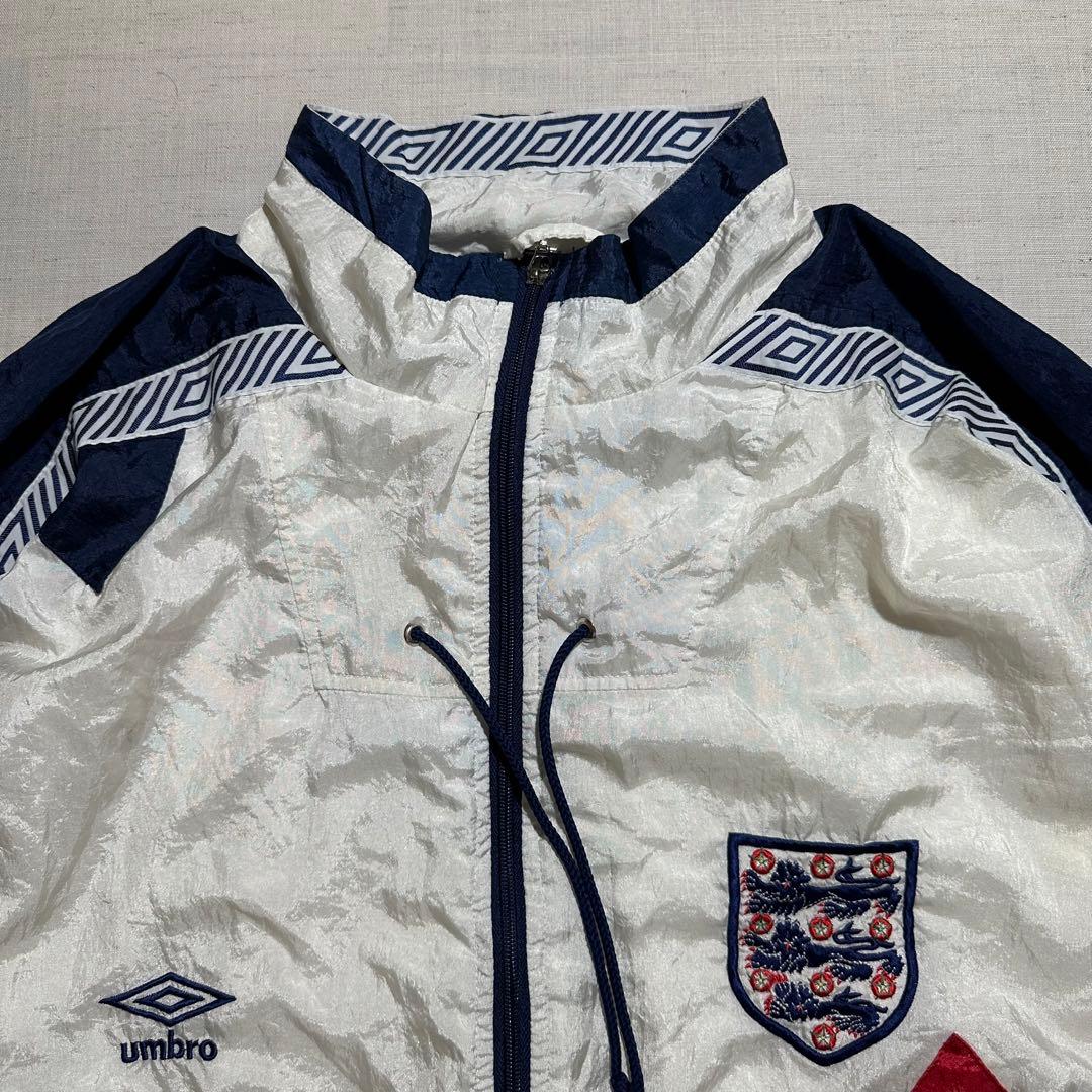 90-92 UMBRO イングランド代表 ナイロンジャケット XL Y2K - メルカリ