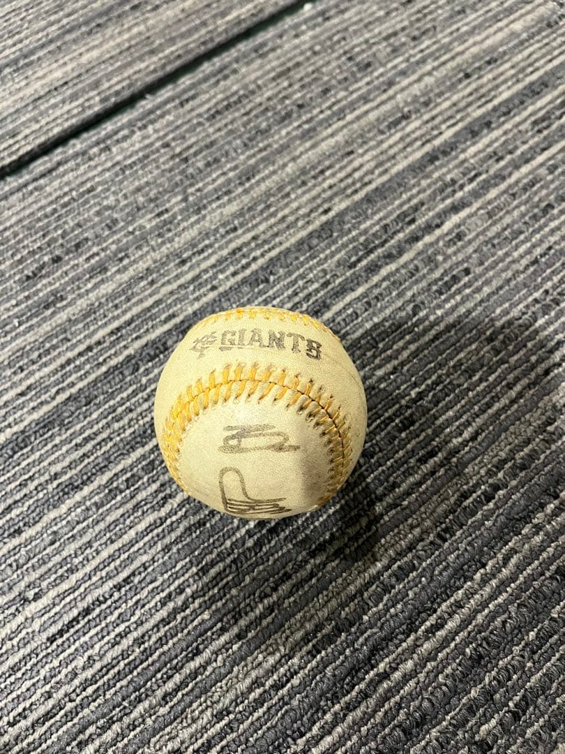王貞治 サインボールGIANTS 野球 - メルカリ