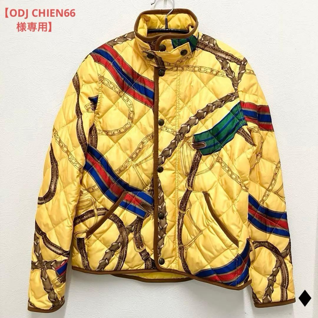【ODJ CHIEN66】 ラルフローレン ダウンジャケット 総柄 中古・古着通販】POLO RALPH LAUREN (ポロ・ラルフローレン) パッチ