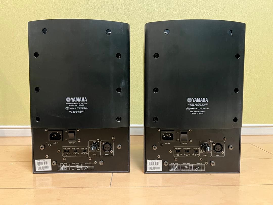 YAMAHA MSP7 STUDIO ペア スタジオモニター 動作確認済 - メルカリ