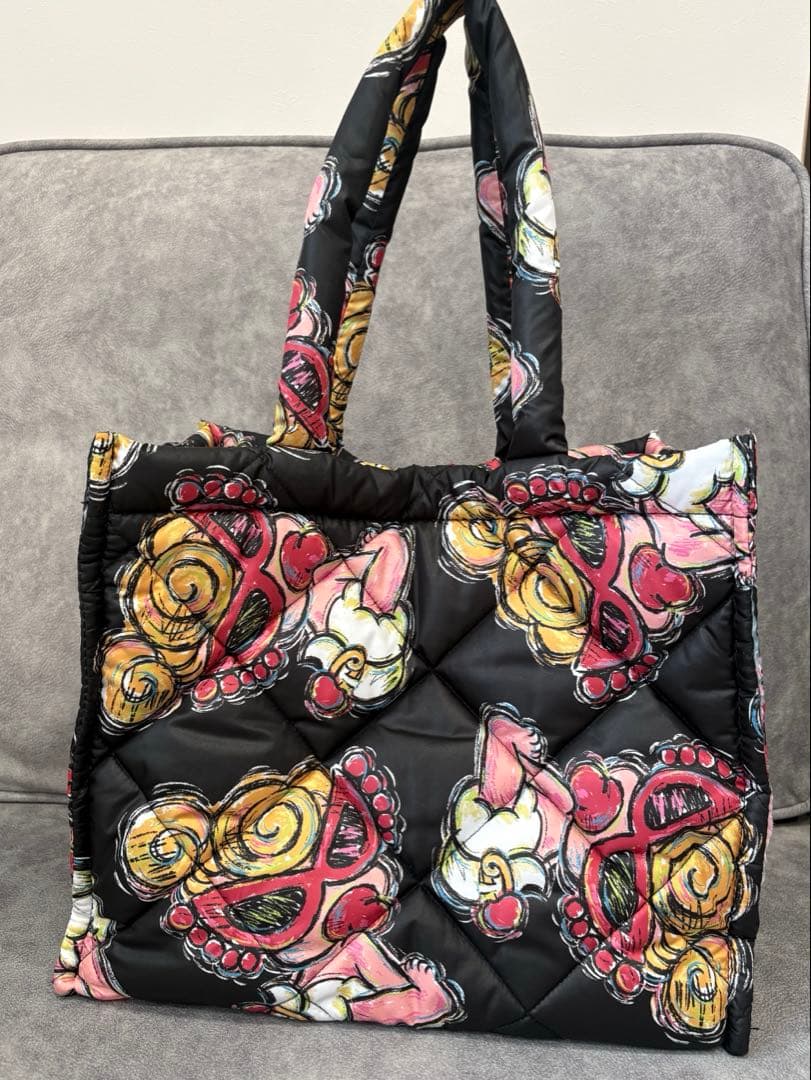 ヒステリックミニ ヒスミニ トートバッグ マザーバック ブラック 大