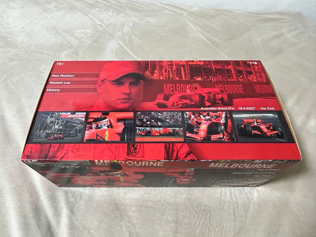 1 18 フェラーリF2007 ハットトリック キミライコネン