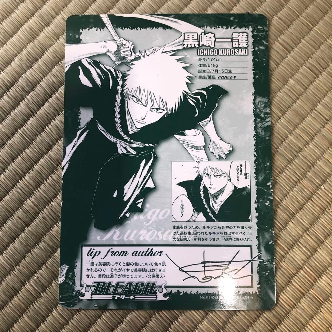激レア　BLEACH ブリーチ　トレーディング下敷き　ミニ下敷き　黒崎一護