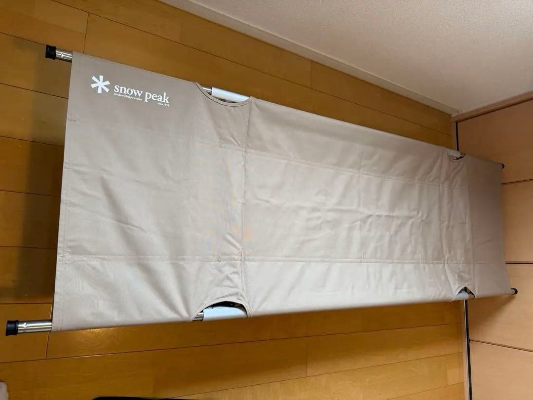 【美品】スノーピーク コットハイテンション 簡易ベッド 折りたたみ 収納ケース 楽天市場】スノーピーク コットハイテンション (BD-030R) ／ キャンプ