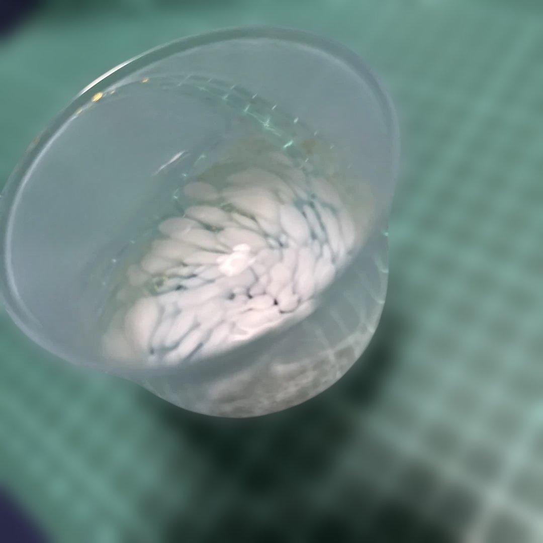 ガラスのぐい呑み」宙吹ガラス作家 川原有造 - メルカリ