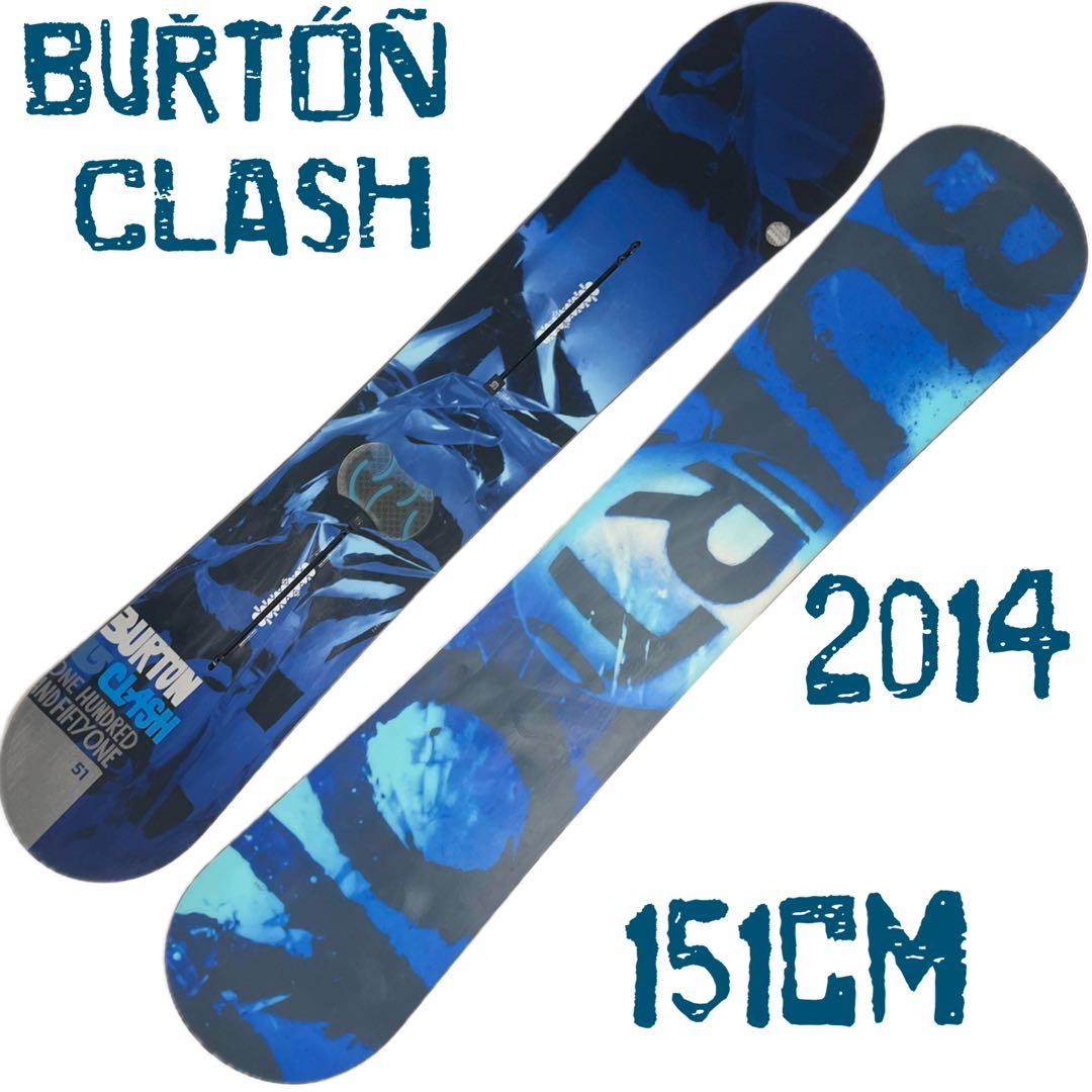BURTON バートン CLASH クラッシュ スノボ ード2014 初心者 - メルカリ