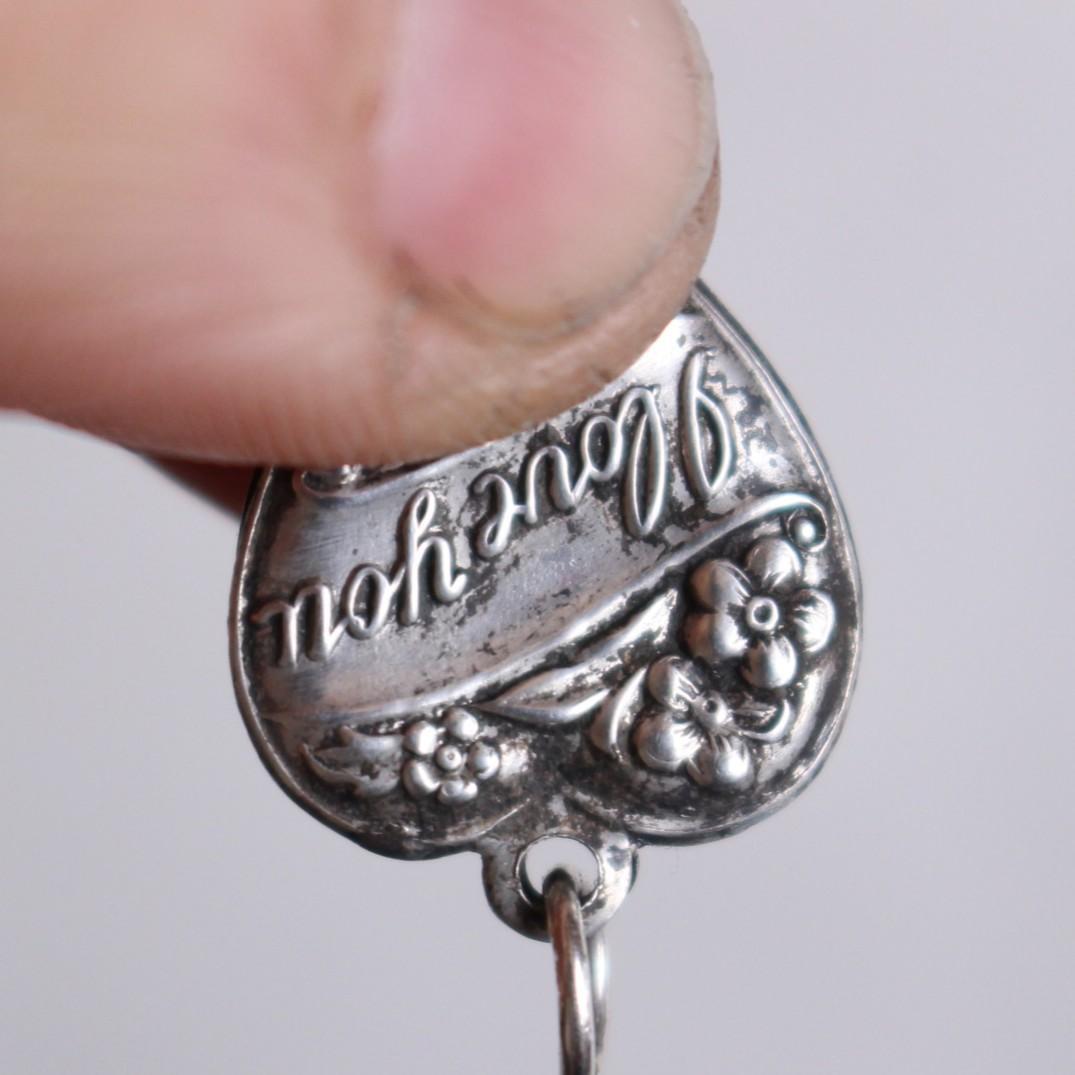 40s スウィートハートジュエリー I LOVE YOU 勿忘草 大戦 古着 - メルカリ