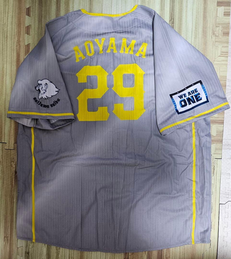 埼玉西武ライオンズ ユニフォーム Lサイズ 青山美夏人