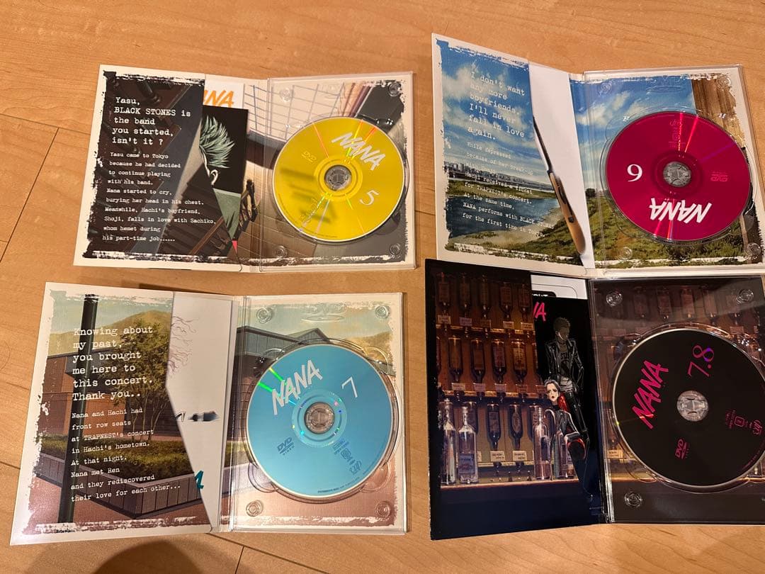 NANA アニメ　DVD 1〜18巻