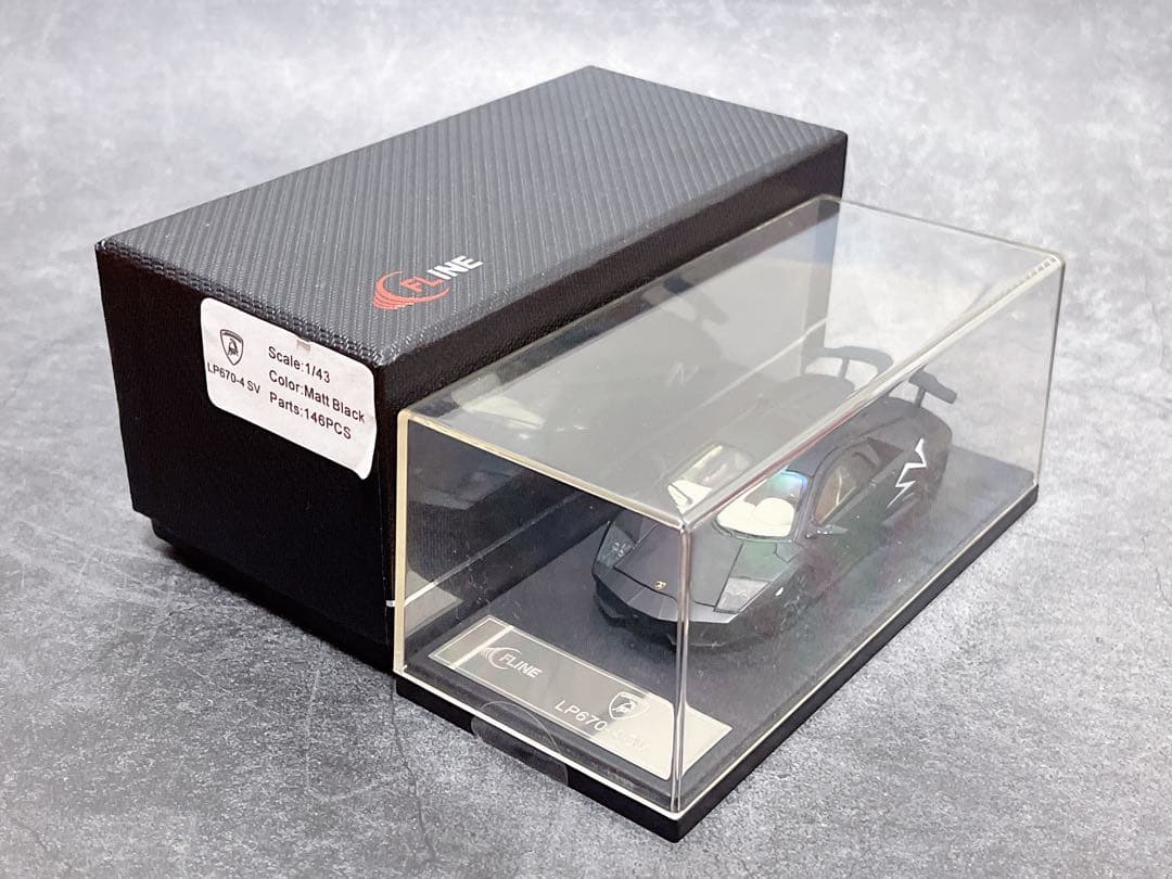 FLINE 1/43 ランボルギーニ ムルシエラゴ LP670 SV - メルカリ