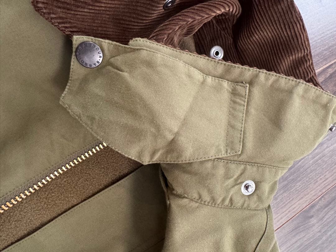 美品 Barbour バブアー別注 ビデイル ポーラテック ジャケット 38