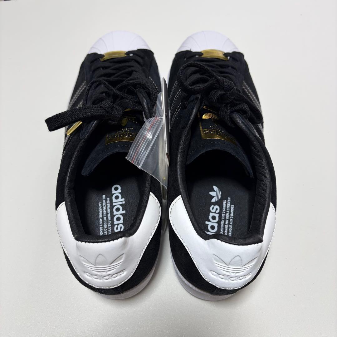 adidas SUPERSTAR ブラック スエード　27.5cm 未使用