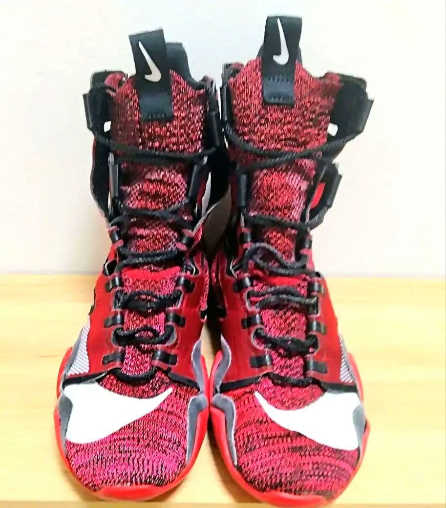 ナイキ ボクシングシューズ ハイパーKO2 赤 27cm／HyperKO - メルカリ