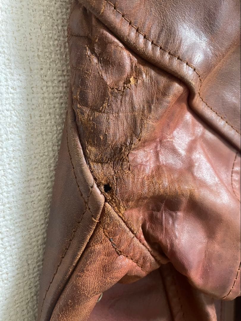 Miuller様 エアロレザー ハイウェイマン ホースハイド size40 - メルカリ