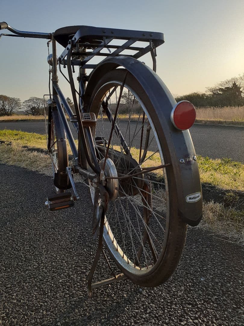レア 廃盤 昭和レトロ 自転車 新聞配達 ナショナル national レア