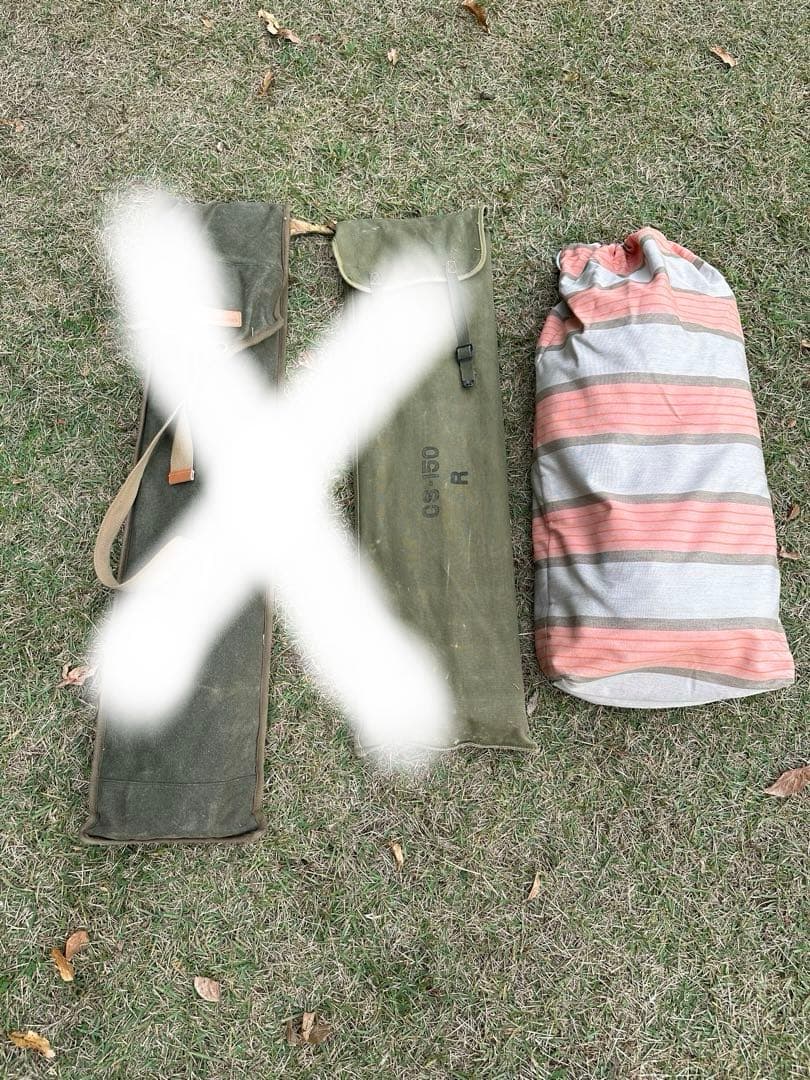 サンブレラ　オーダータープ 大型　4.4mx4m キャンプ　ビンテージ　コットン