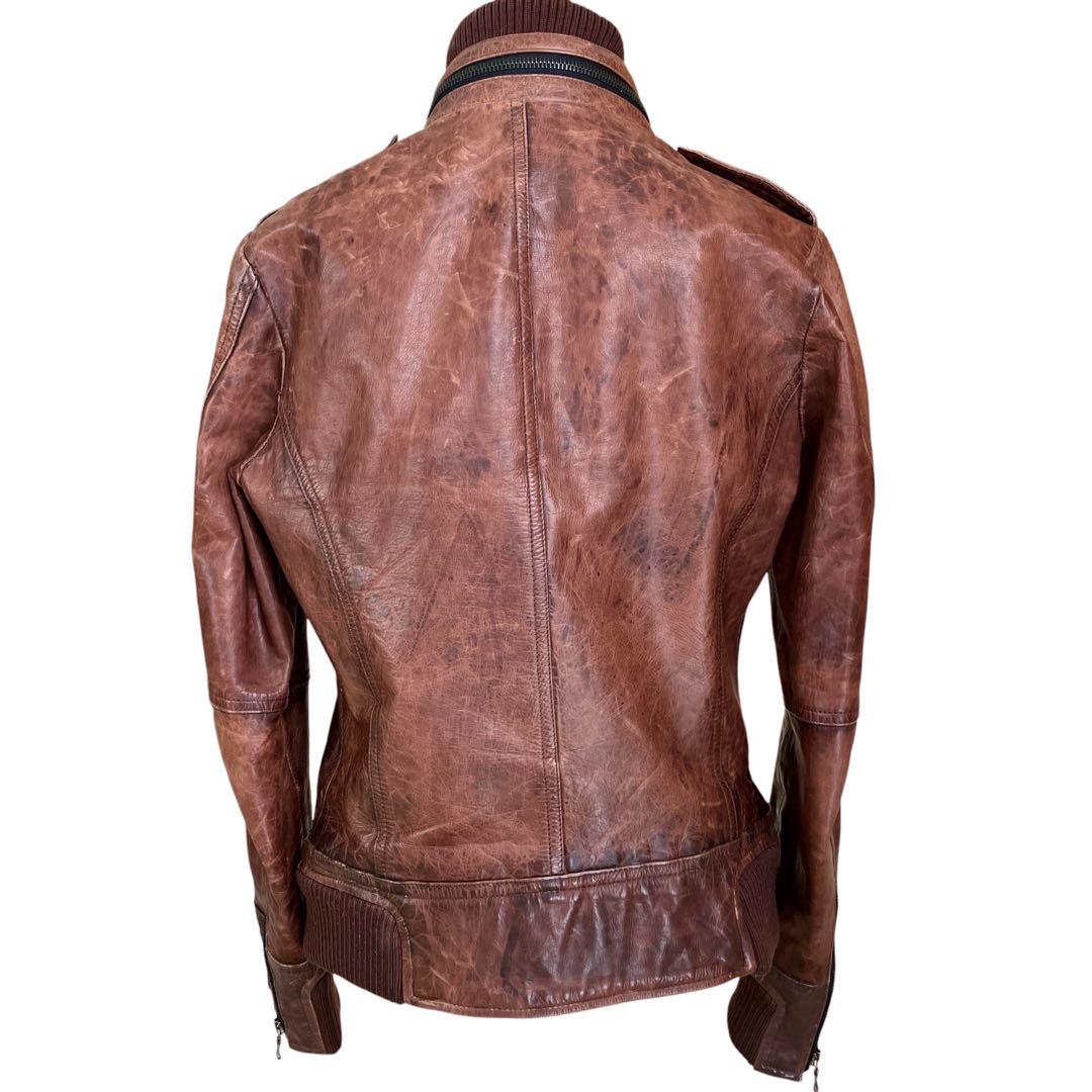 美品】赤西仁着用モデル SHELLAC 牛革 ライダースジャケット - メルカリ