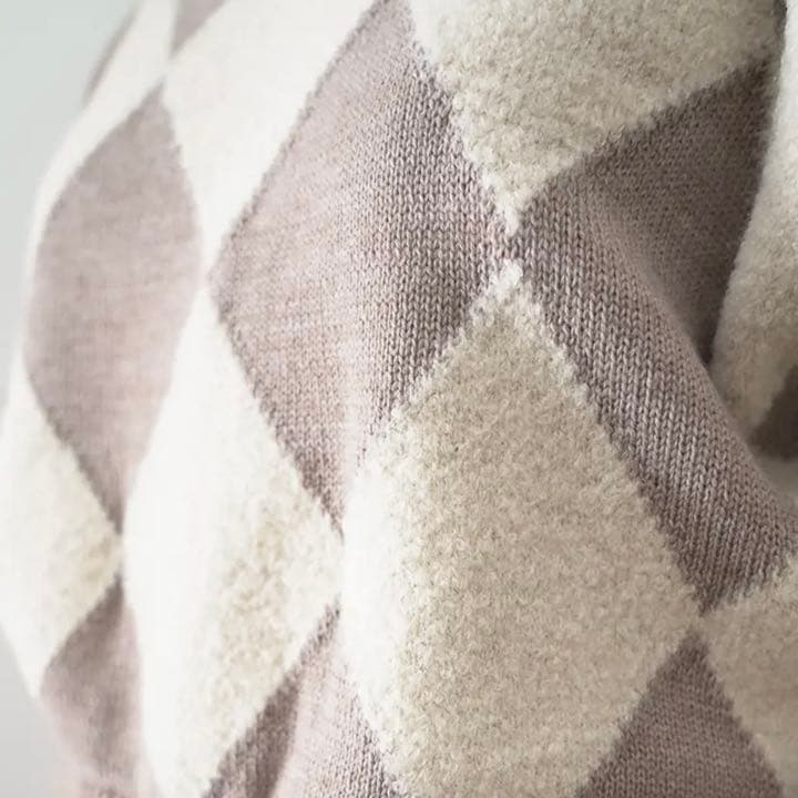 Herlipto Twinkle Argyle Knit Pullover - メルカリ