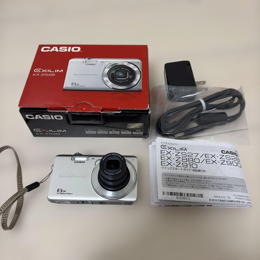 CACIO EXILIM ex-zs28 中古美品 - メルカリ