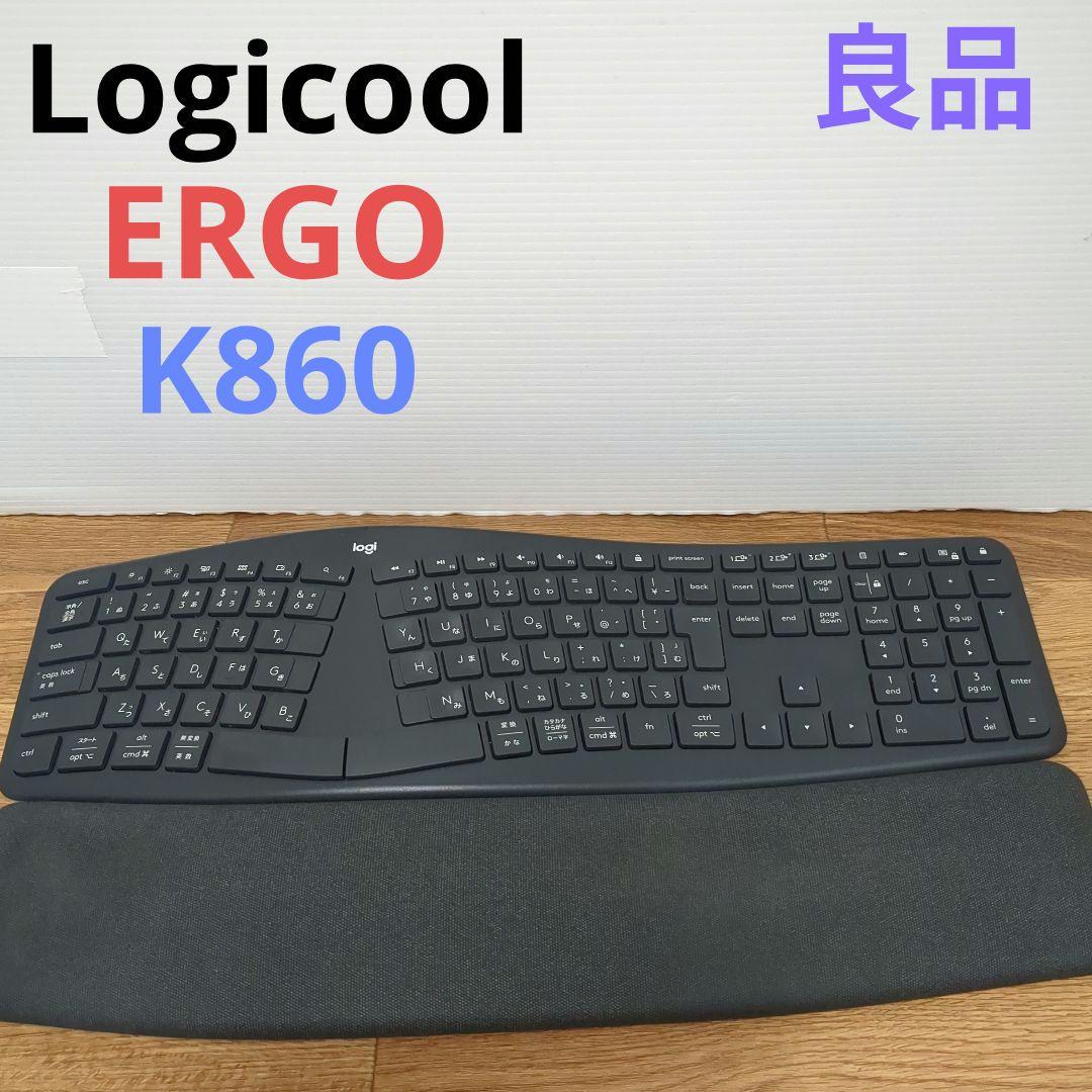 Logicool ERGO K860 ワイヤレスキーボード Amazon.com: Logitech Ergo K860 Wireless Ergonomic Keyboard with